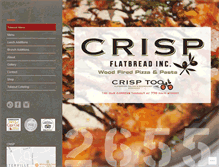 Tablet Screenshot of crispflatbread.com